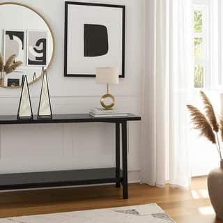 Iron Wood Pyramid Sculpture Geometric Design (Set of 2) - 26/21" Multi - 7" x 7" x 26"