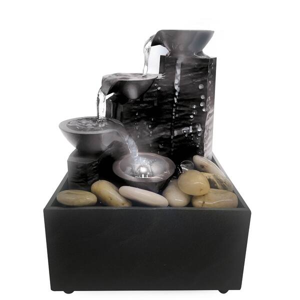 slide 2 of 2, Brilliant Ideas 3 Tier Zen Fountain - BIFT882