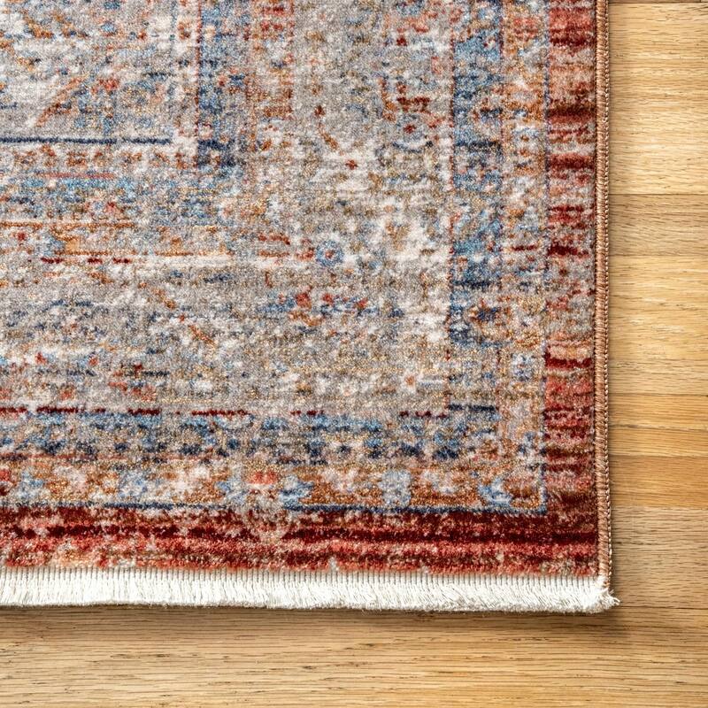 Nuloom Emmarie Withered Wreath Faded Area Rug