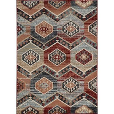 Porch & Den Cornelian Cornelian Red Artisan Rug