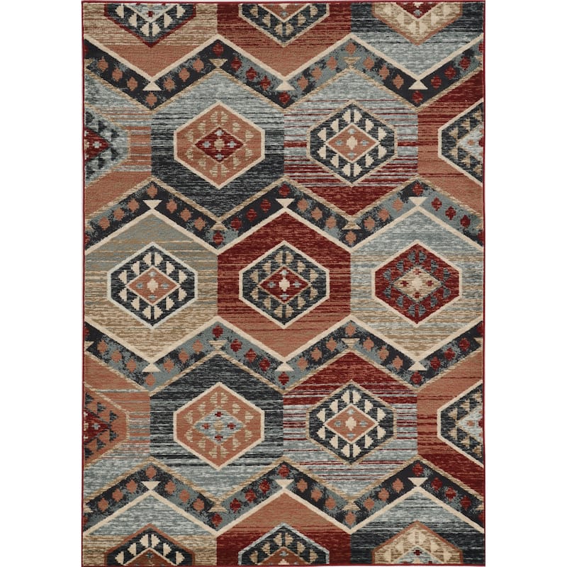 Porch & Den Cornelian Cornelian Red Artisan Rug