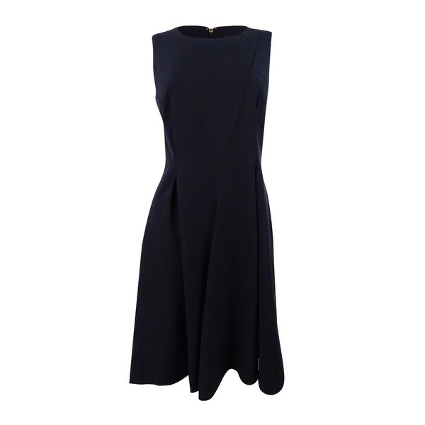 black dkny dress