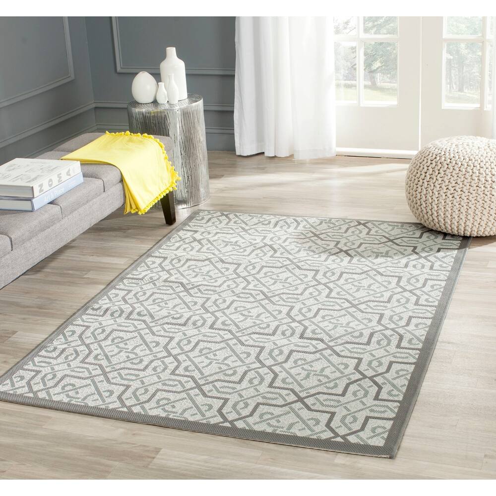 SAFAVIEH Courtyard Karla Indoor/ Outdoor Waterproof Patio Backyard Rug