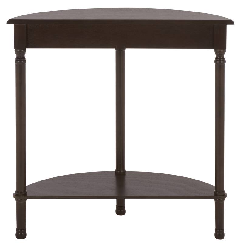 SAFAVIEH Veva Half Moon Console Table - 28" W x 11.8" L x 28" H - 28"W x 12"D x 28"H