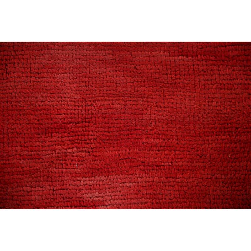 Moroccan Oriental Antique Area Rug Hand-knotted Wool Carpet - 2'7" x 5'9"