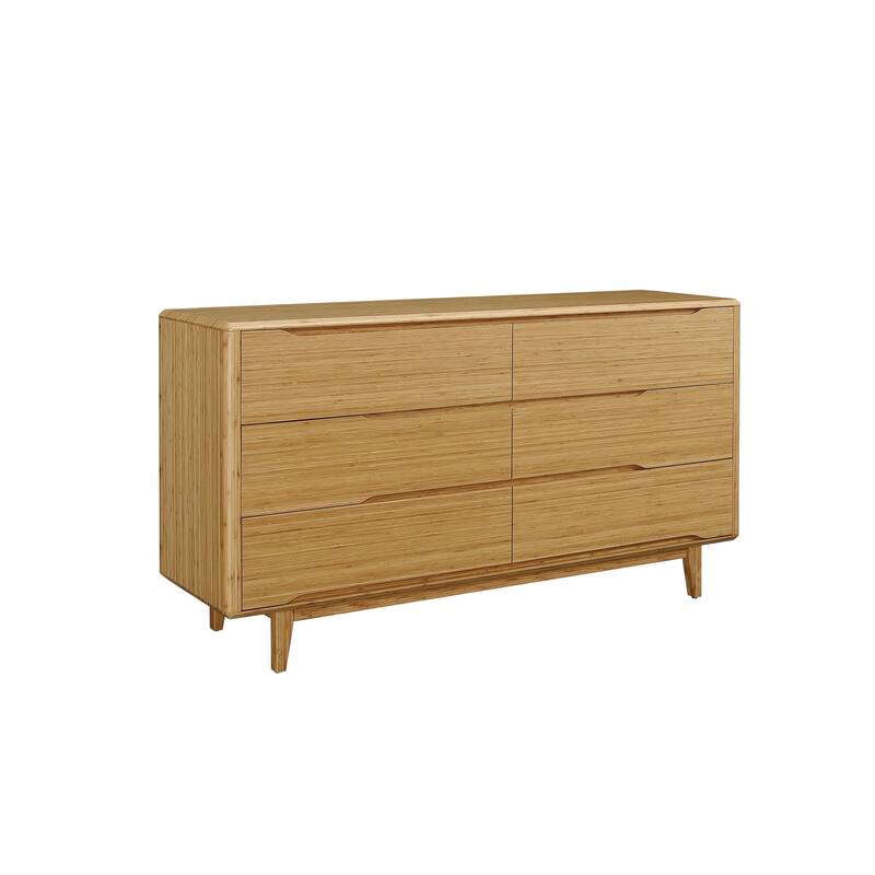 Dylan 4pc King Platform Bedroom Set with Dresser in Golden