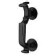 preview thumbnail 4 of 10, Baldwin S Style Curved Solid Brass Door Knocker Satin Black
