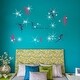 preview thumbnail 4 of 5, Walplus Fairies Swarovski Crystals Children Wall Sticker Nursery Decor