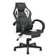 preview thumbnail 9 of 20, Modern PU Leather Gaming Office Chair, Lumbar Support Adjustable Height Computer Chair with Wheels and Swivel Task Chair