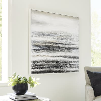 Signature Design by Ashley Yeschester White/Gray/Navy Wall Art