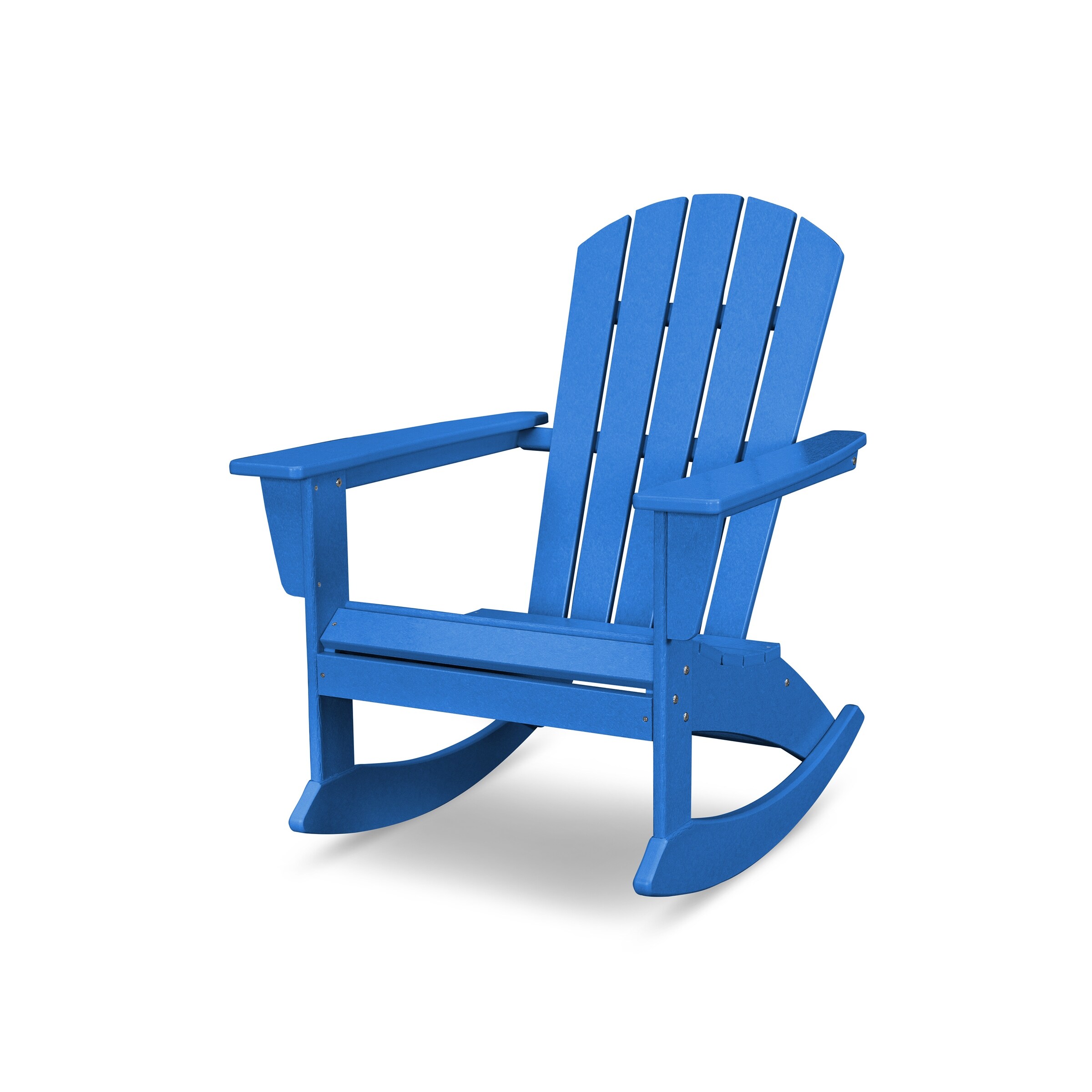 Polywood recycled plastic adirondack glider shop chair