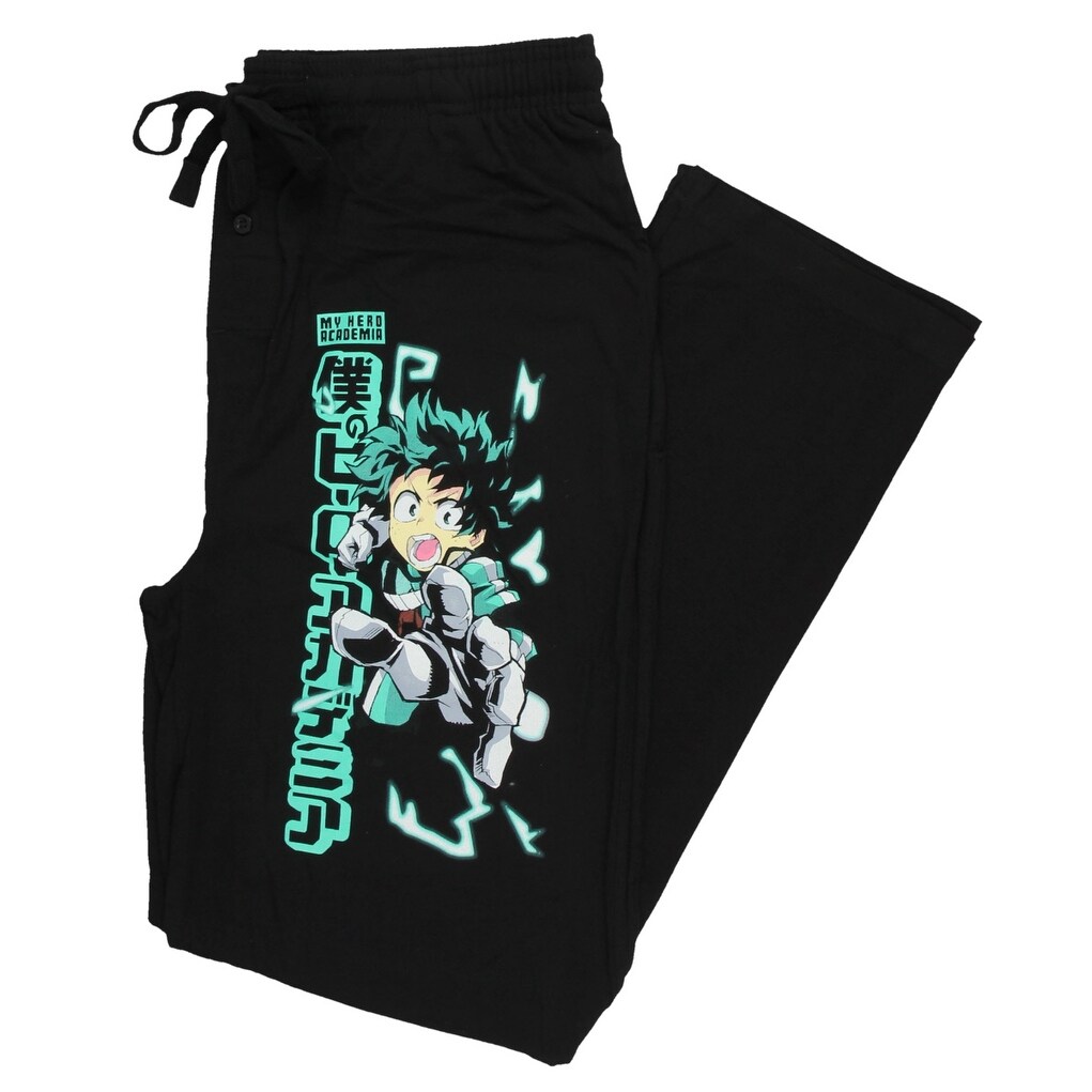 Shop My Hero Academia Izuku Midoriya Poster Manga Men S Pajama