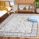 preview thumbnail 1 of 9, SAFAVIEH Tulum Katelijne Boho Rug 8' x 10' - Ivory Grey/Blue Rust - Rectangle