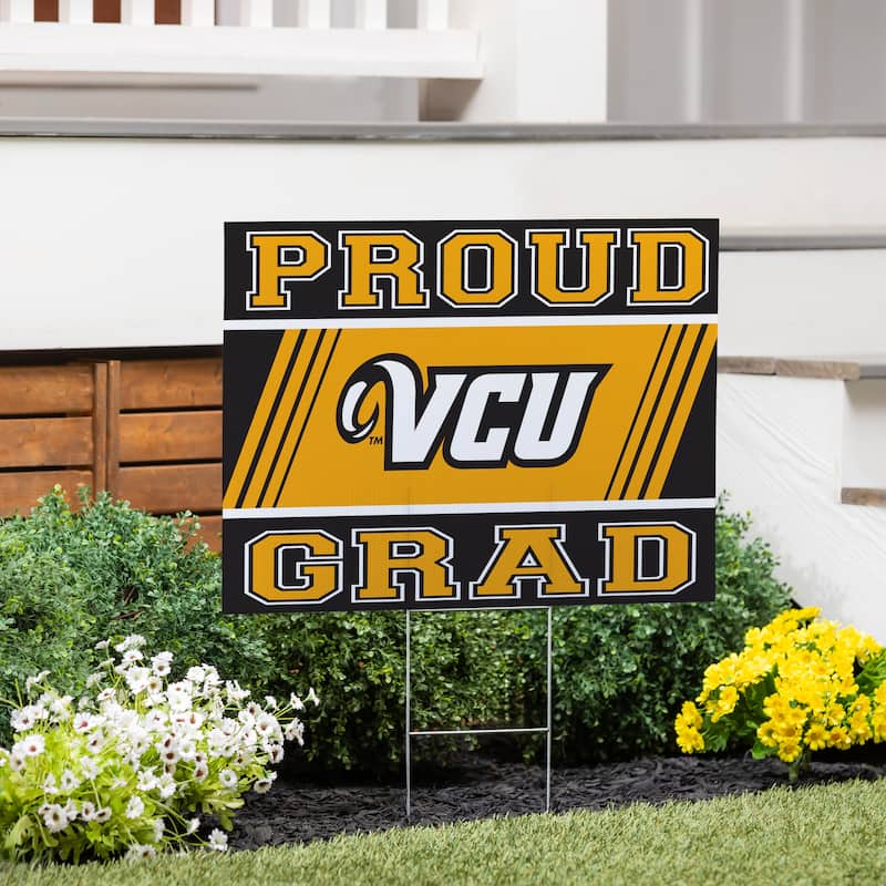 Virginia Commonwealth University 24" x 18" Graduation Coroplast Outdoor Yard Sign