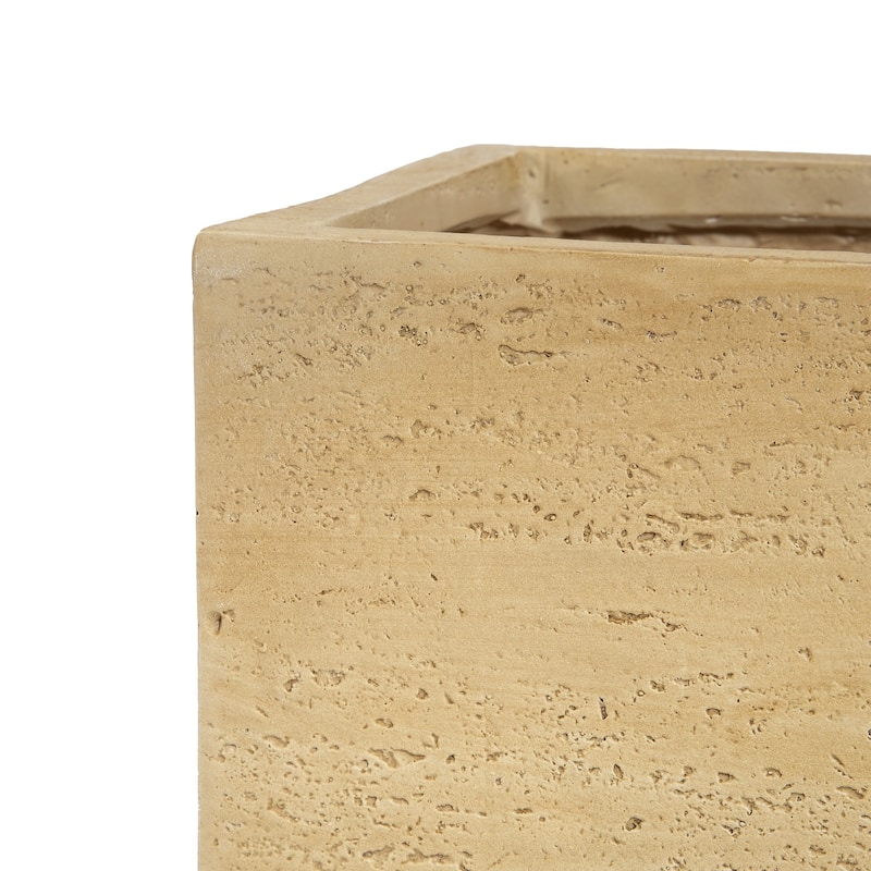 Christopher Knight Home - Danny MGO Patio Rectangle Planter Box(Set of 2)