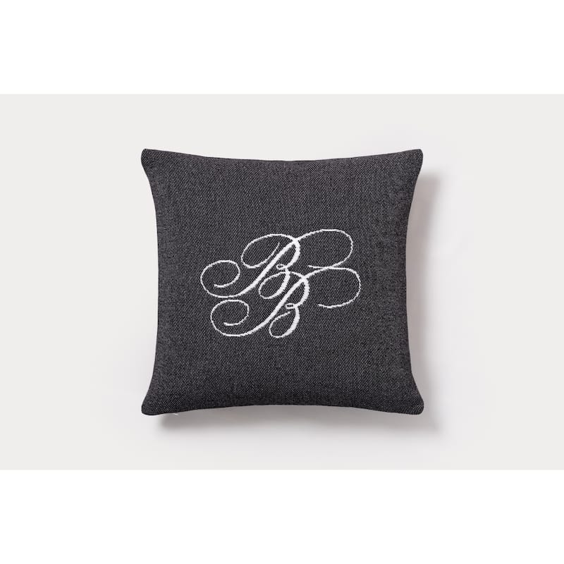 Brooks Brothers Bb Monogram Decorative Pillow - On Sale - Bed Bath ...