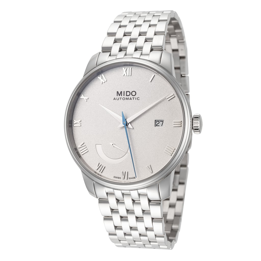 Mido Men's Baroncelli 40mm Automatic Watch M0274281101300 - Silver-Tone - N/A