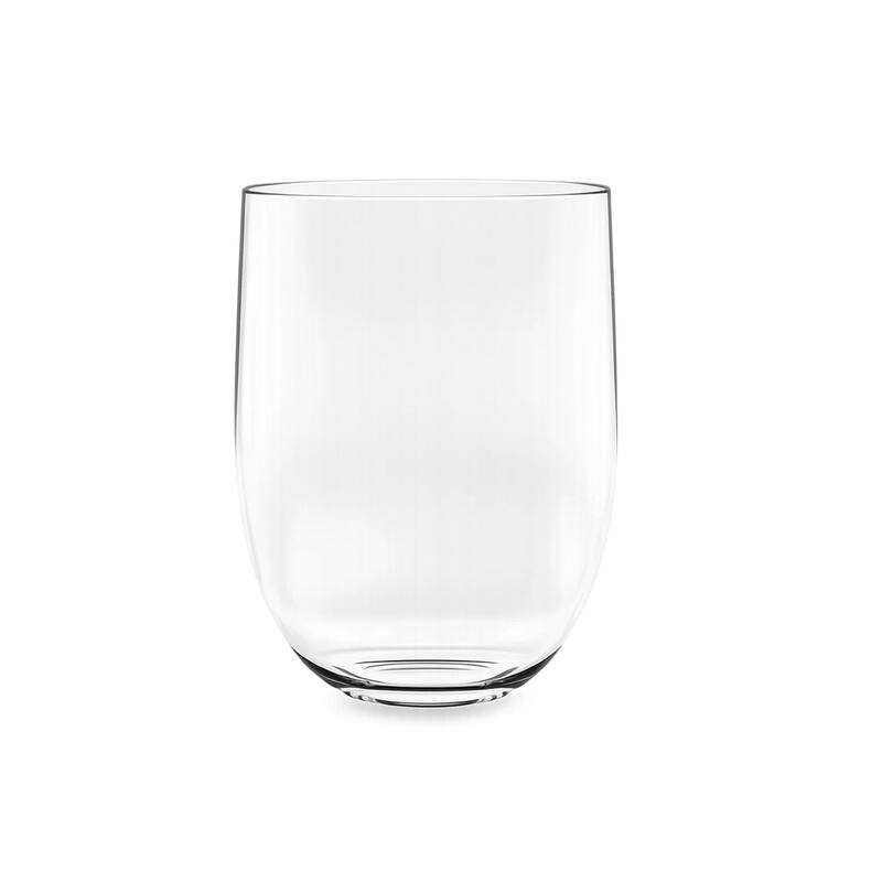 Quatro Stemless DOF New MS, Clear, Set of 6 Drinkware