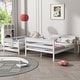 preview thumbnail 42 of 50, Bunk Bed with Ladder and Slat for Bedroom/Dorm