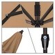 preview thumbnail 64 of 89, North Bend 9-foot Auto-tilt Round Sunbrella Patio Umbrella by Havenside Home