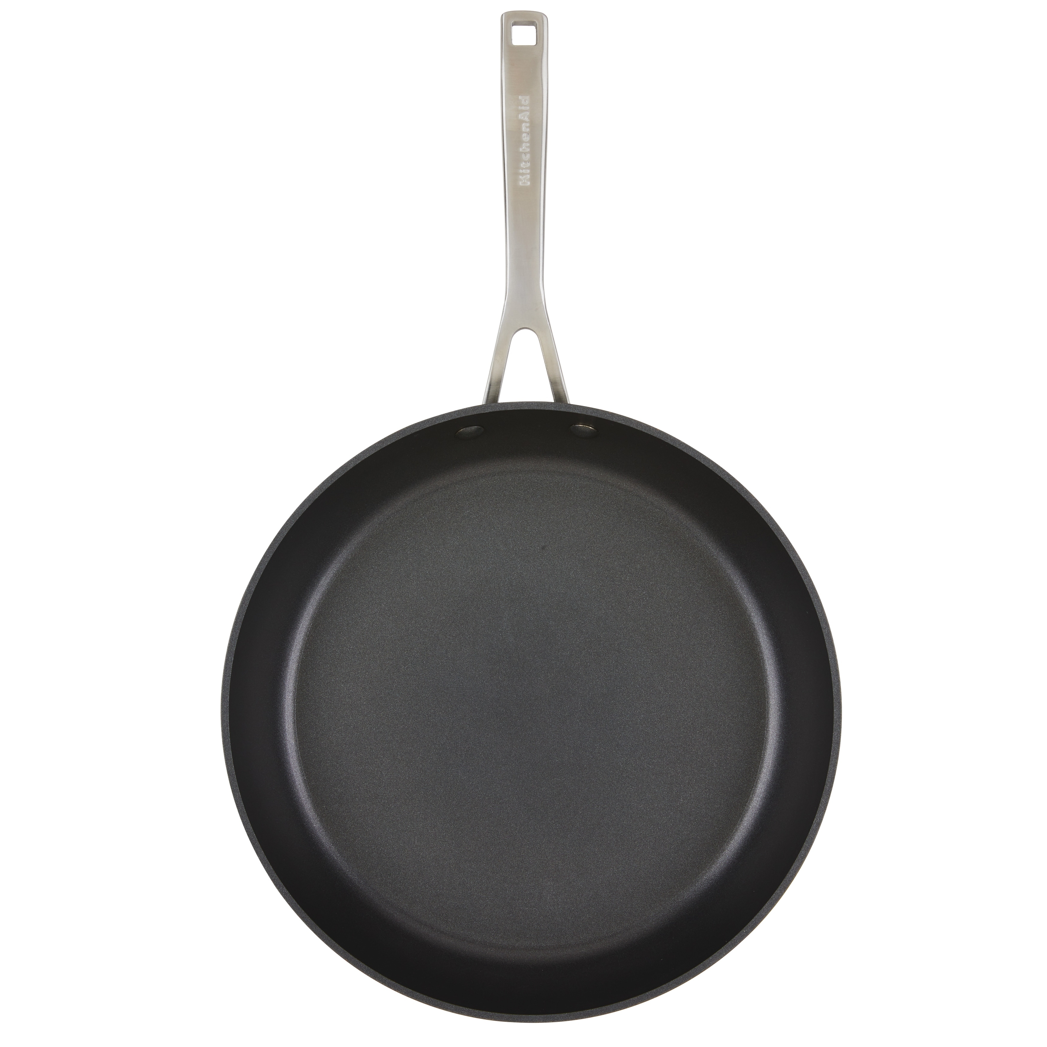 KitchenAid Hard Anodized Induction Nonstick Frying Pans / Skillet Set, 4 Piece - Matte Black