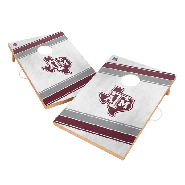 slide 2 of 5, Texas A&M University Aggies Regulation 2x4 Cornhole Set