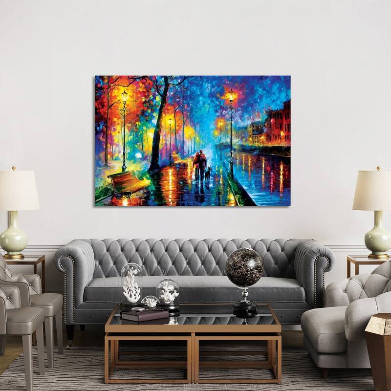 iCanvas "Melody Of The Night" by Leonid Afremov Canvas Print