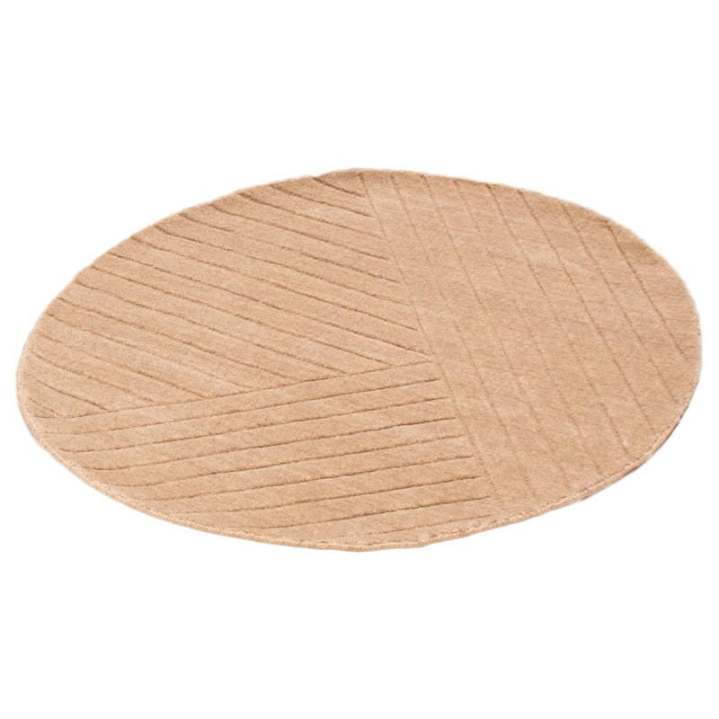 Kashkuli Gabbeh Tan Rug 3'11" x 3'11" - 3'11 x 3'11