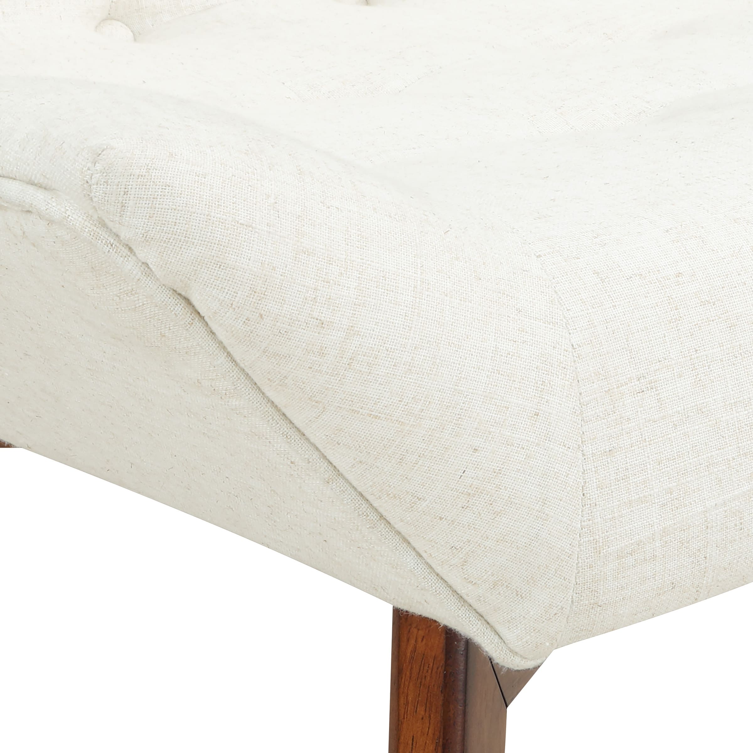 Shelly tufted chair with coffee legs store