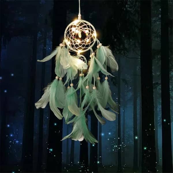 Dream Catcher Led Lighting Feather Dreamcatcher Girl Room Bell Bedroom Romantic Hanging White Medium Overstock 28773136 We specialize in cutting edge, energy efficient led lights which offer superior quality of light and also make lives more comfy/safe. usd
