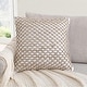 preview thumbnail 49 of 92, Boho Living Jada Braided Cotton/Jute Throw Pillows White - 20x20