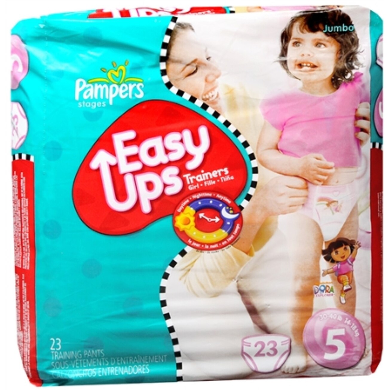 pampers easy ups girls training pants