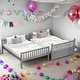 preview thumbnail 20 of 54, Full Size Bunk Bed with Ladder and Safety Rails Gray