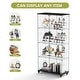 preview thumbnail 103 of 165, Glass Display Cabinet with Doors & Locks, Acrylic Shelves, Floor Standing Storage Showcase for Home or Office