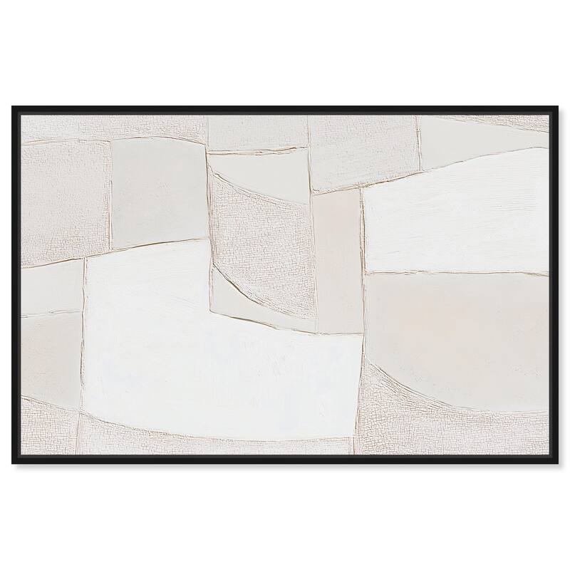 Veiled Calm Canvas by Art Remedy - Black - 36" x 24"