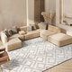 preview thumbnail 1 of 15, SAFAVIEH Arizona Shag Liddie 1.2-inch Thick Rug