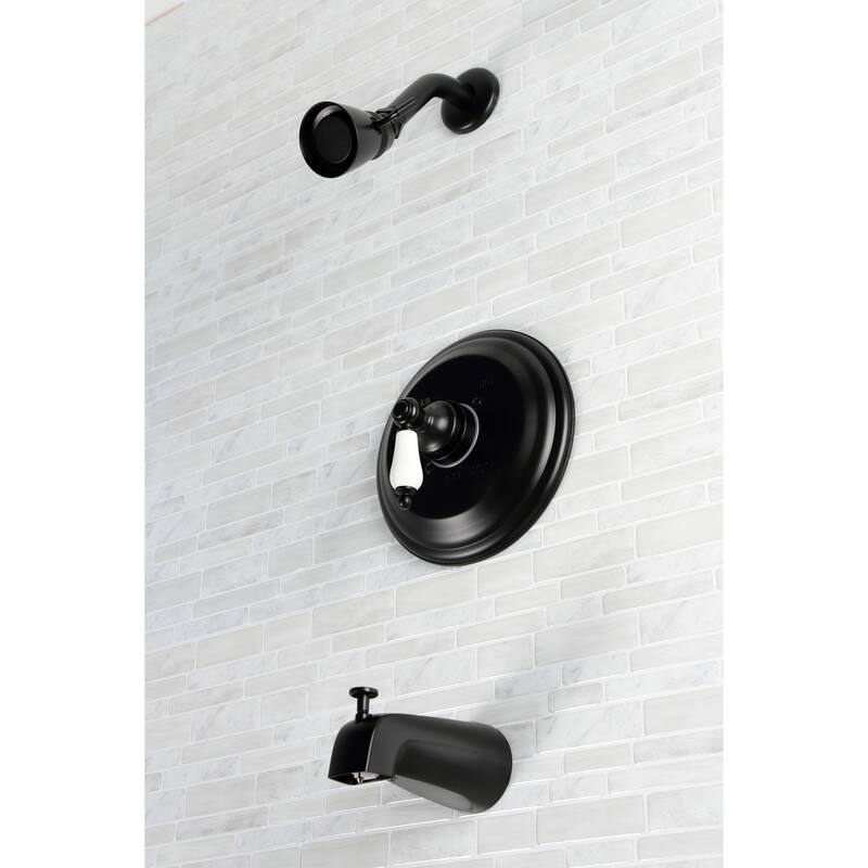 Restoration Tub and Shower Faucet