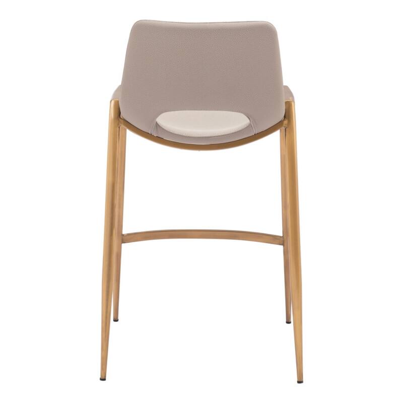 Set of 2 Faux Leather Low Back Chairs with Steel Frame and Footrest