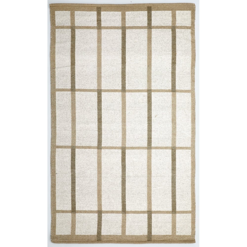 Terra by Obeetee Aurora Lira Ivory Rug
