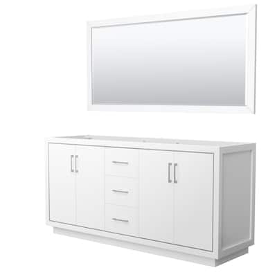 Wyndham Collection WCF1111-72D-CX-M70 Icon 71" Double Free Standing