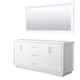 Option White / Brushed Nickel Hardware