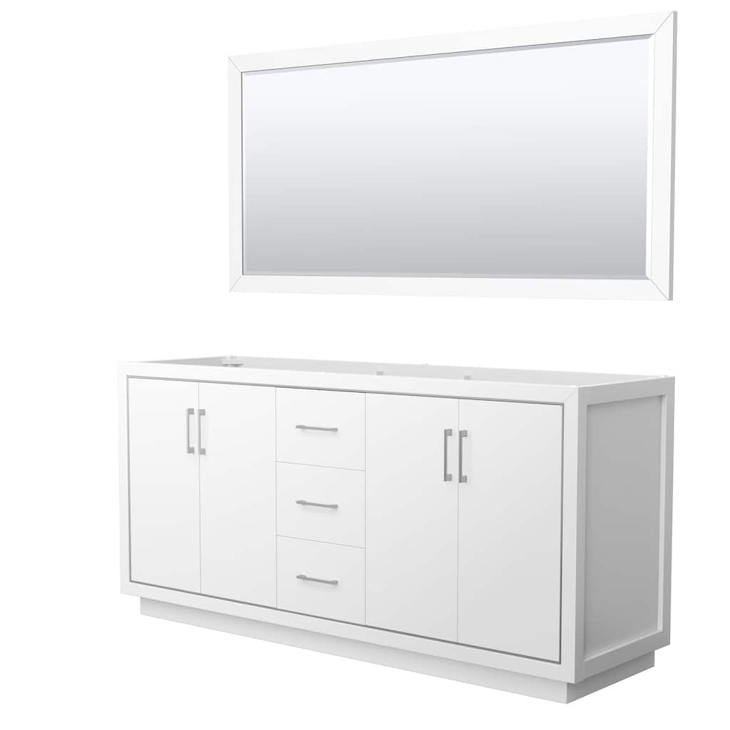 Wyndham Collection WCF1111-72D-CX-M70 Icon 71" Double Free Standing