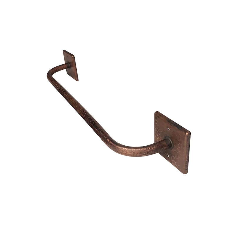 18-in Hammered Copper Towel Bar in Oil Rubbed Bronze (TR18DB)
