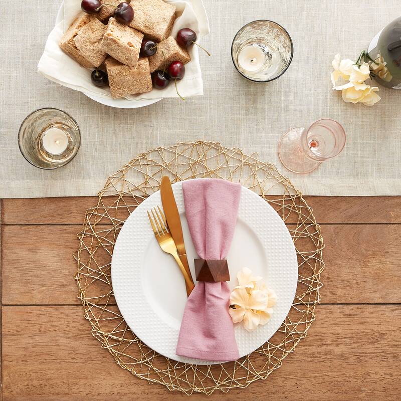DII Solid Cotton Napkin Set/6