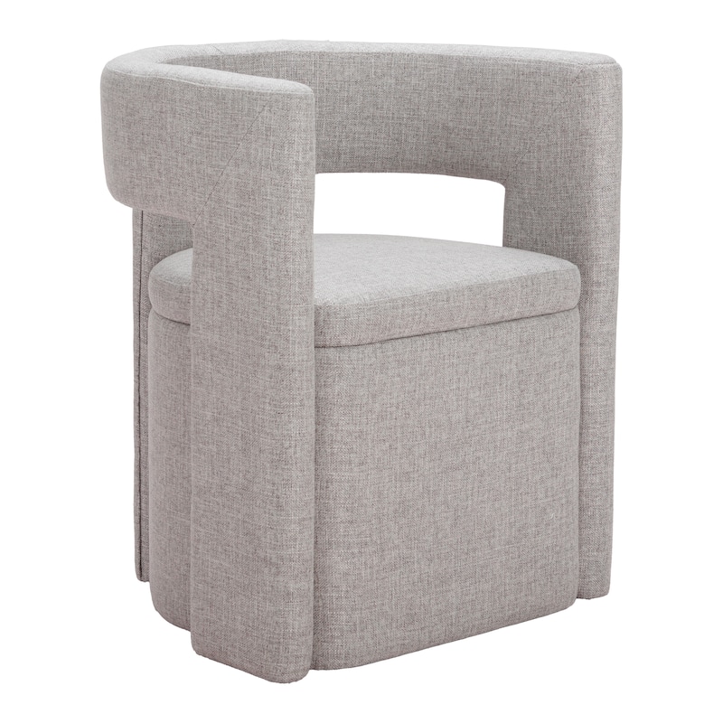 Papua Dining Chair Gray - Gray
