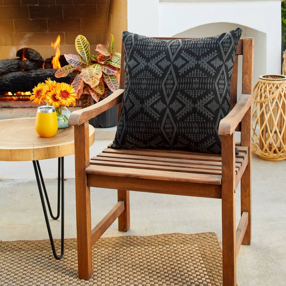 Sorra Home Sunbrella Pendleton Outdoor Knife Edge Pillow Single