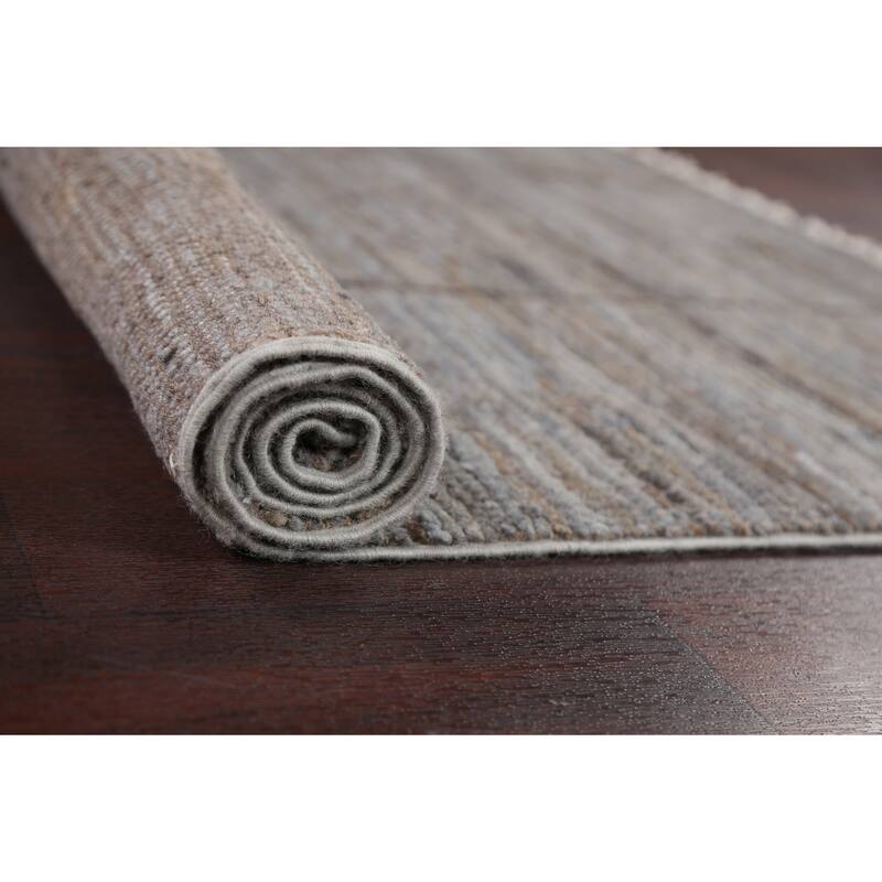 Geometric Checkered Gabbeh Kashkoli Area Rug Hand-knotted Wool Carpet - 2'11" x 4'6"