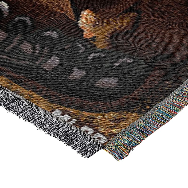 MLB Woven Tapestry Throw Blanket