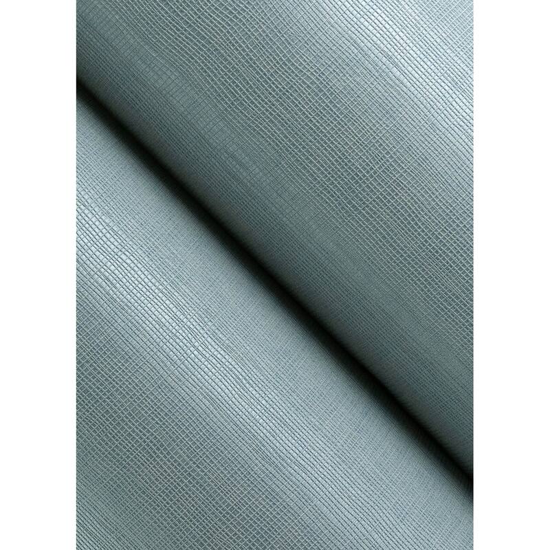 A-Street Prints Alba Sky Blue Open Weave Wallpaper
