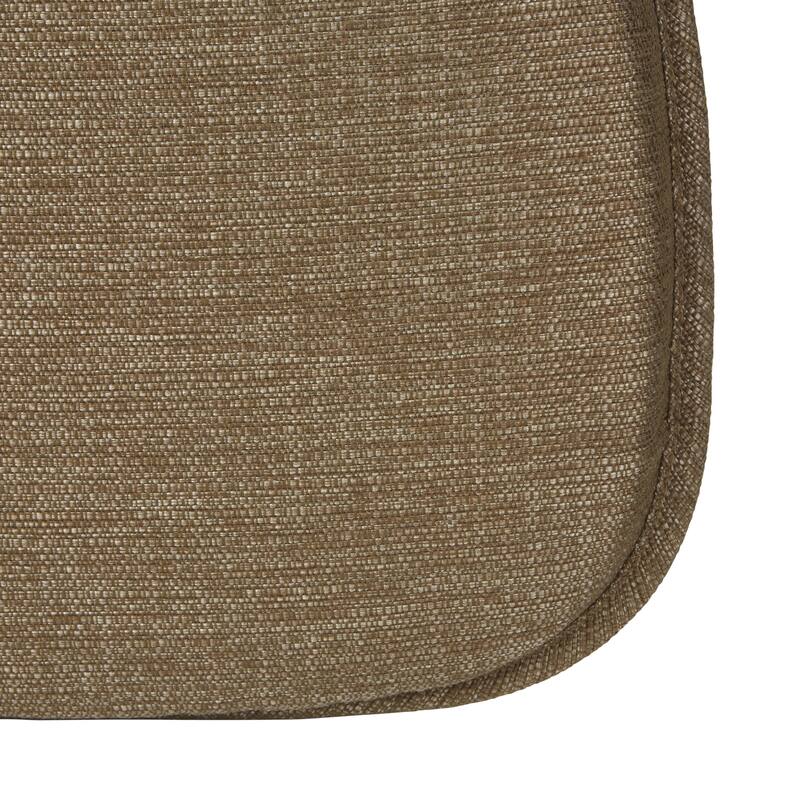 Klear Vu Gripper Non-Slip Mid Century Modern Shell Dining Chair Upholstered Cushion